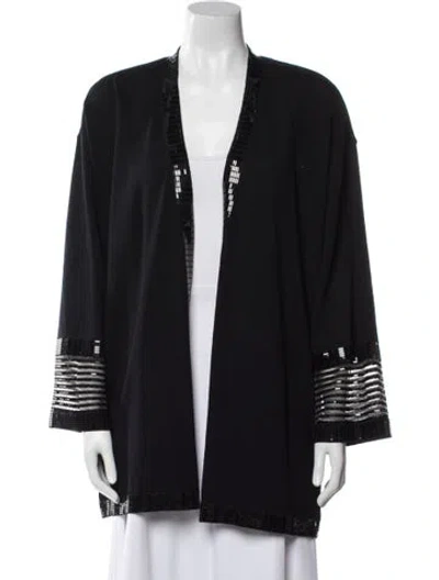 Pre-owned St John Evening Jacket In Black