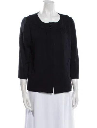 Pre-owned St John Evening Jacket In Black