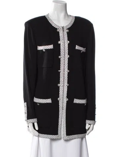 Pre-owned St John Evening Jacket In Black