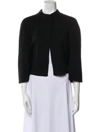 Pre-owned St John Evening Jacket In Black