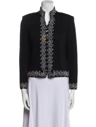 Pre-owned St John Evening Jacket In Black