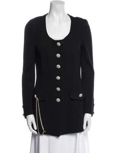 Pre-owned St John Evening Jacket In Black