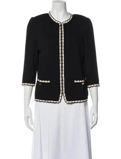 Pre-owned St John Evening Jacket In Black
