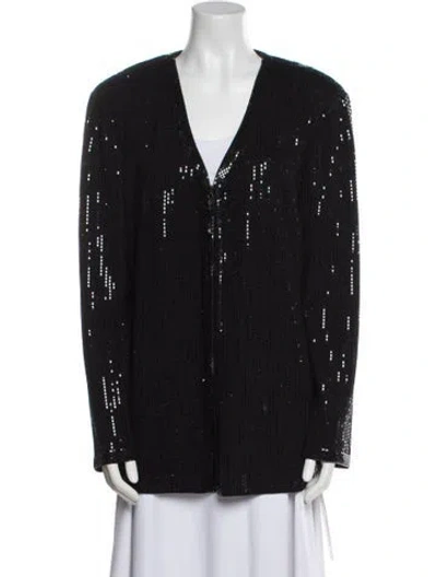 Pre-owned St John Evening Jacket In Black