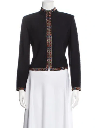 Pre-owned St John Evening Jacket In Black