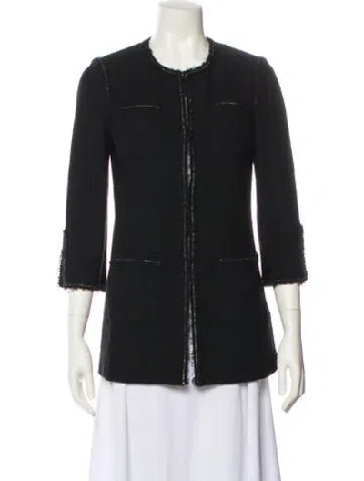 Pre-owned St John Evening Jacket In Black