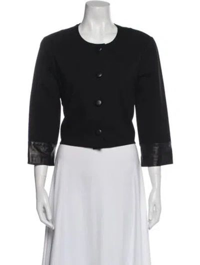 Pre-owned St John Evening Jacket In Black