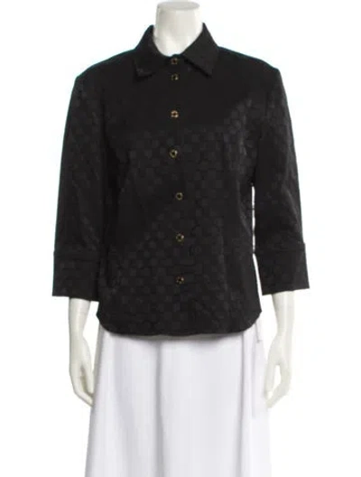 Pre-owned St John Evening Jacket In Black