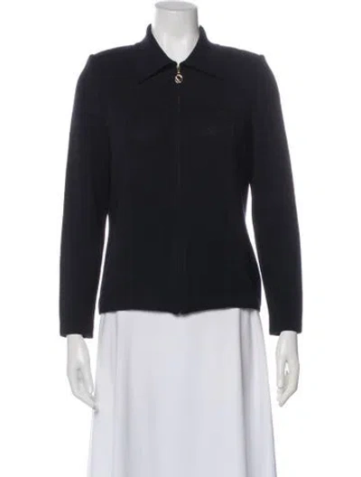 Pre-owned St John Evening Jacket In Black