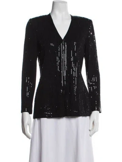 Pre-owned St John Evening Jacket In Black