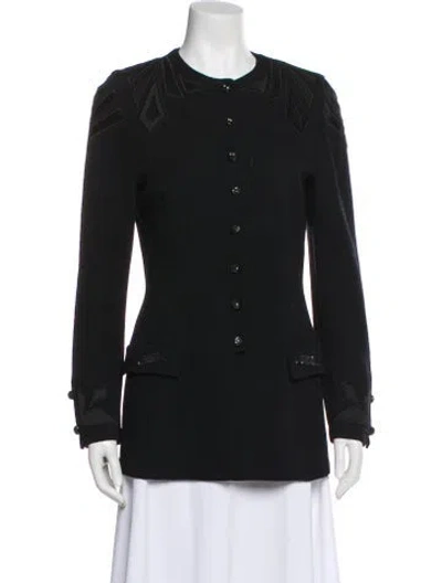 Pre-owned St John Evening Jacket In Black