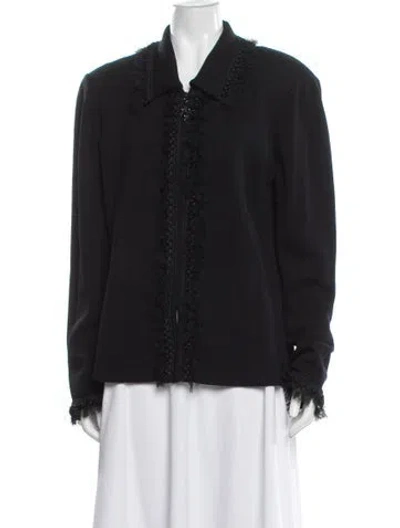 Pre-owned St John Evening Jacket In Black