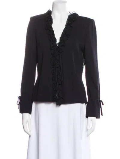 Pre-owned St John Evening Jacket In Black