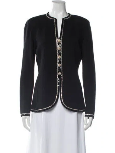 Pre-owned St John Evening Jacket In Black