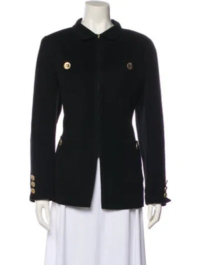 Pre-owned St John Evening Jacket In Black
