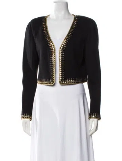 Pre-owned St John Evening Jacket In Black