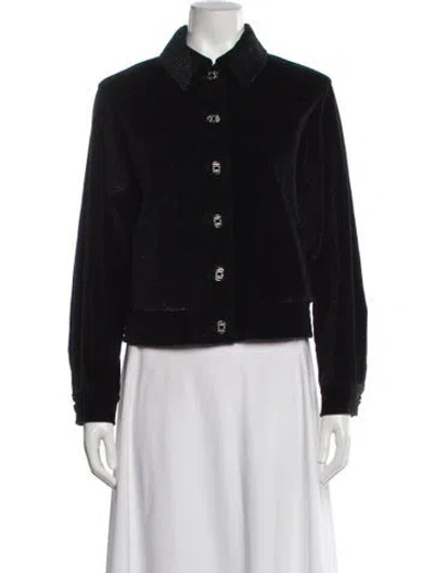 Pre-owned St John Evening Jacket In Black