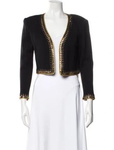 Pre-owned St John Evening Jacket In Black