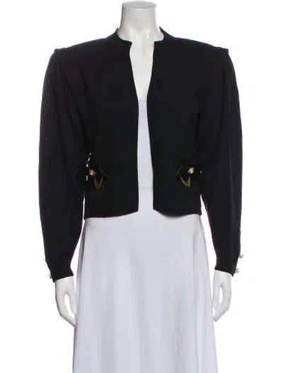 Pre-owned St John Evening Jacket In Black