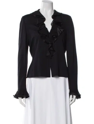 Pre-owned St John Evening Jacket In Black
