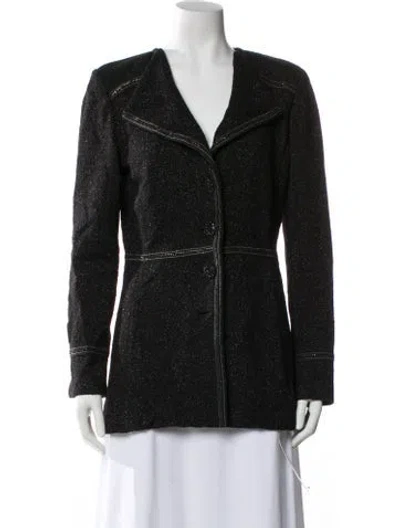 Pre-owned St John Evening Jacket In Black