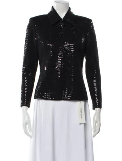 Pre-owned St John Evening Jacket In Black