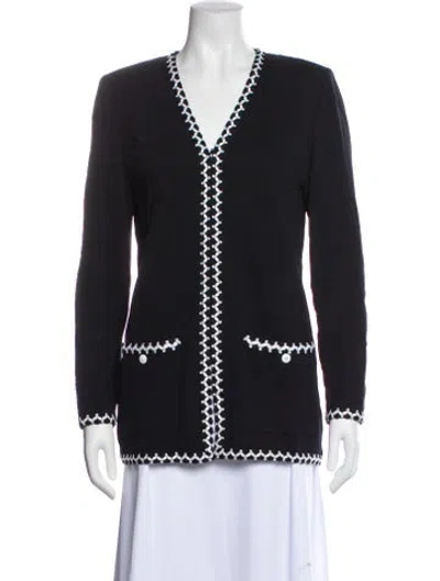 Pre-owned St John Evening Jacket In Black
