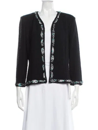 Pre-owned St John Evening Jacket In Black