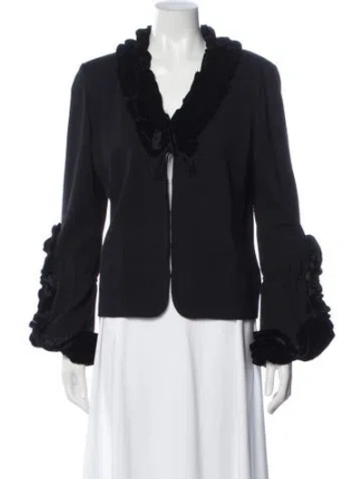 Pre-owned St John Evening Jacket In Black