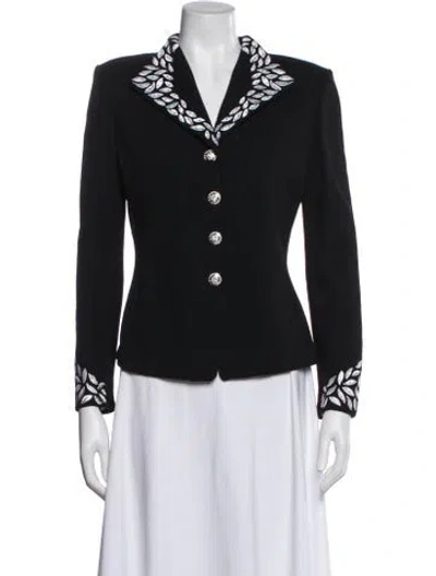 Pre-owned St John Evening Jacket In Black