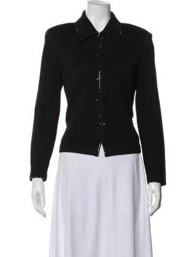 Pre-owned St John Evening Jacket In Black