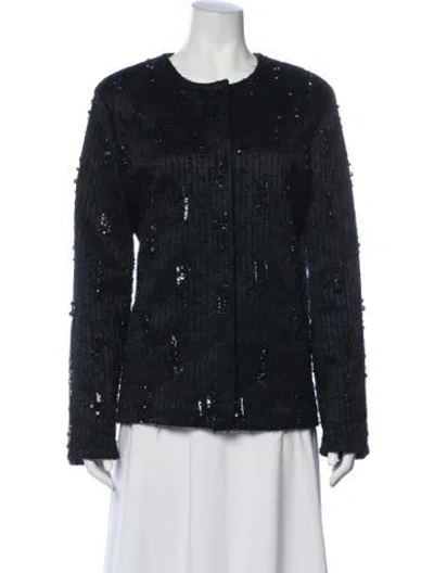 Pre-owned St John Evening Jacket In Black