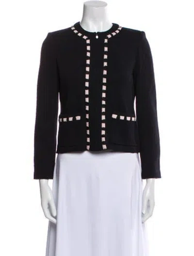 Pre-owned St John Evening Jacket In Black