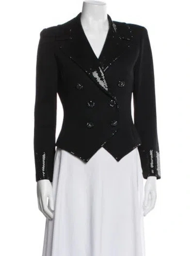 Pre-owned St John Evening Jacket In Black