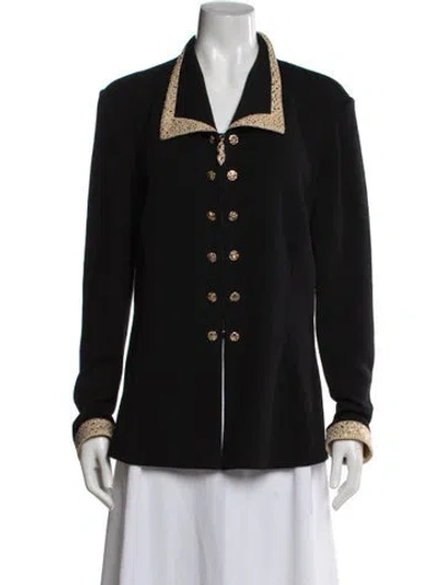 Pre-owned St John Evening Jacket In Black