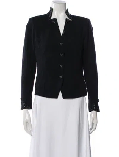 Pre-owned St John Evening Jacket In Black
