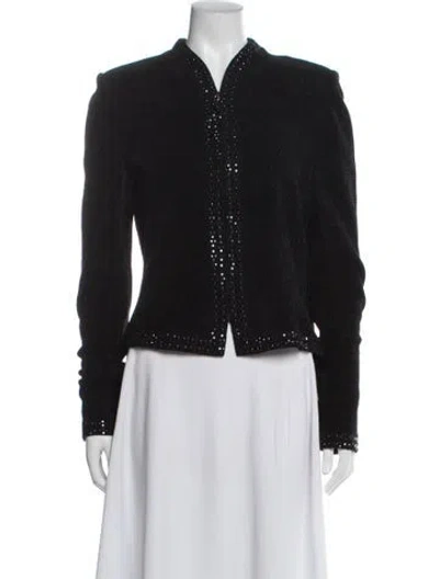 Pre-owned St John Evening Jacket In Black