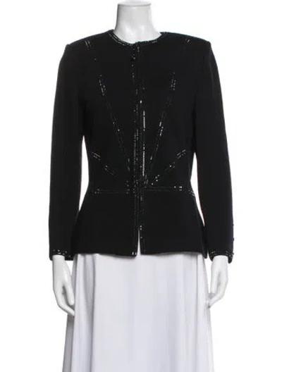Pre-owned St John Evening Jacket In Black
