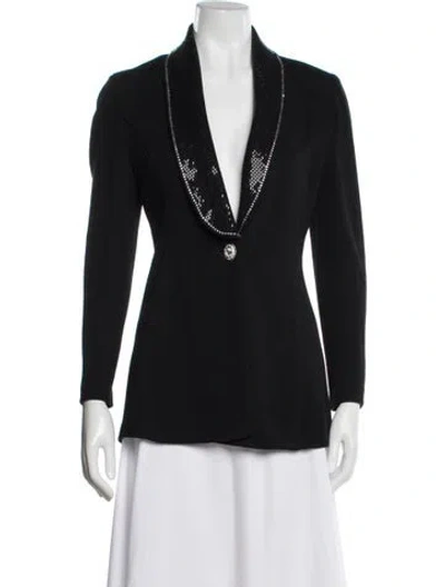 Pre-owned St John Evening Jacket In Black