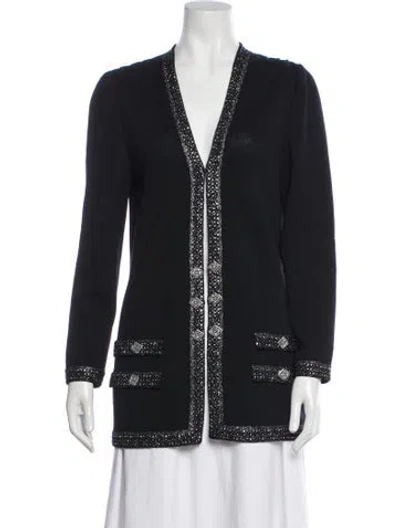 Pre-owned St John Evening Jacket In Black