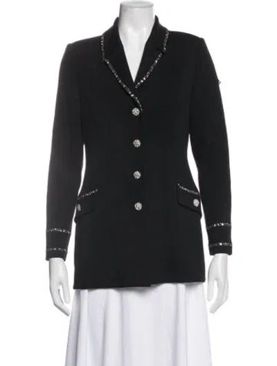 Pre-owned St John Evening Jacket In Black