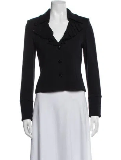 Pre-owned St John Evening Jacket In Black