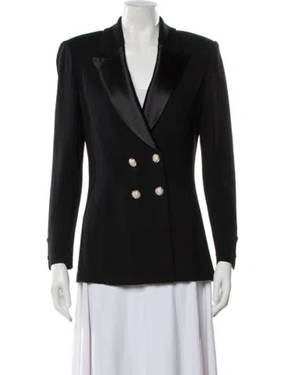 Pre-owned St John Evening Jacket In Black