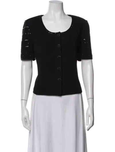 Pre-owned St John Evening Jacket In Black