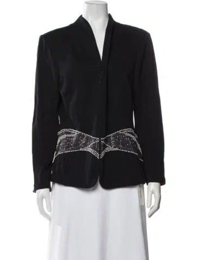 Pre-owned St John Evening Jacket In Black