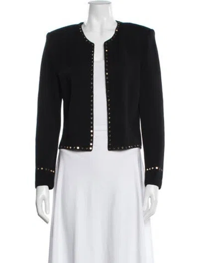 Pre-owned St John Evening Jacket In Black