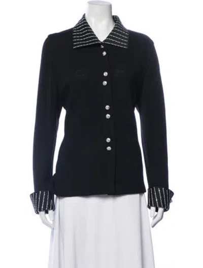 Pre-owned St John Evening Jacket In Black