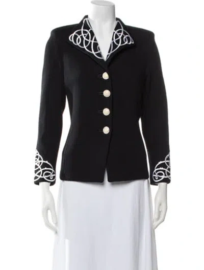 Pre-owned St John Evening Jacket In Black