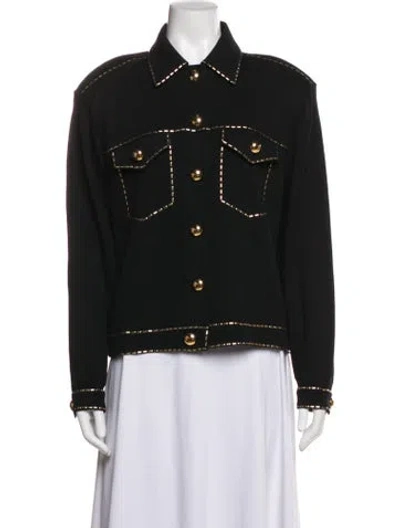 Pre-owned St John Evening Jacket In Black