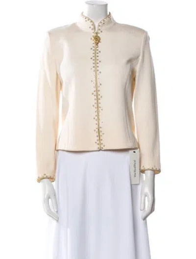 Pre-owned St John Evening Jacket In Blue